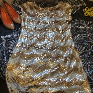 White House Black Market Sequin Dress
